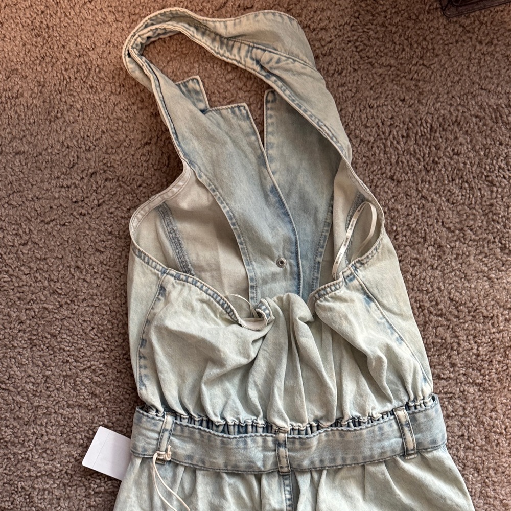 Blank NYC Light Denim Jumpsuit - Picture 5 of 7